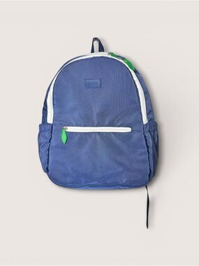 Ame & Lulu Courtside 2.0 Tennis Picklebal Backpack Bag Navy Wht Green Pre Owned